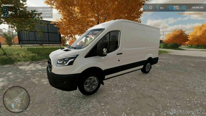 FS22 Ford Vehicle Mod: Transit MK8 (Featured)