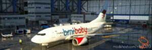 MSFS 2020 737-600 Livery Mod: Pmdg 737-600 BMI Jelly Baby G-Bvkv (Featured)