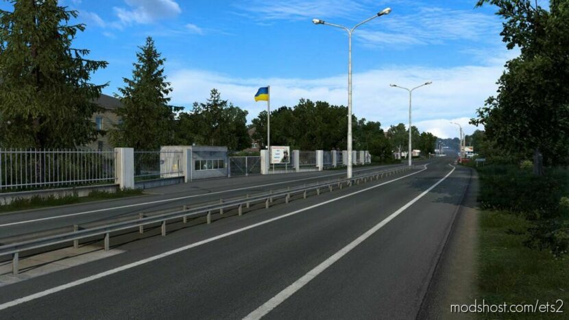 ETS2 Map Mod: Ukraine Expansion Promods Addon v1.0 1.45 (Featured)