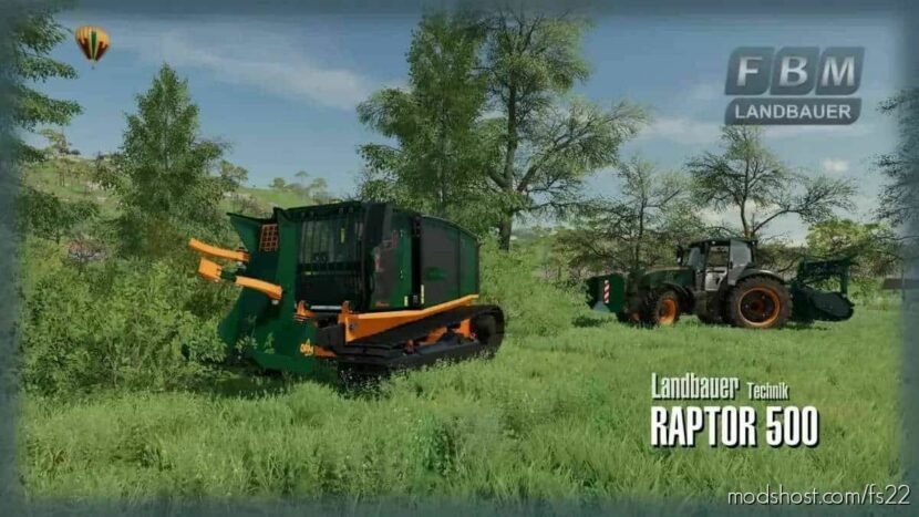 FS22 Mod: Landbauer Raptor 500 (Featured)