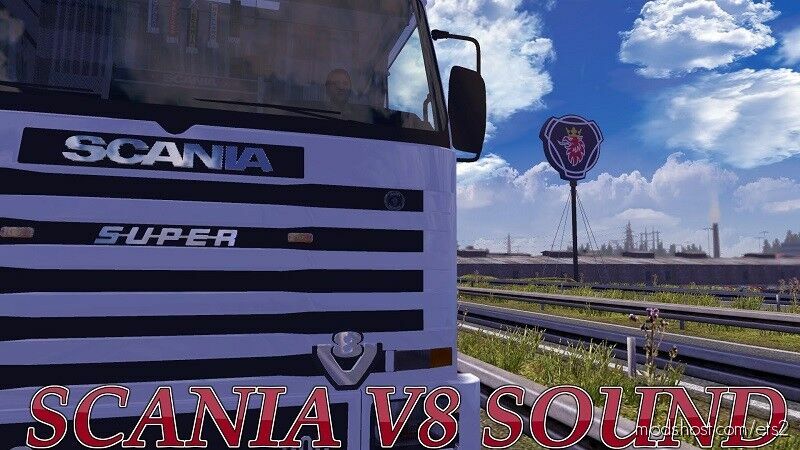 ETS2 Scania Mod: V8 Sound 1.45 (Featured)