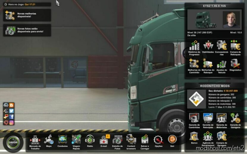 ETS2 Save Mod: Profile ETS2 1.46.0.16S (Featured)