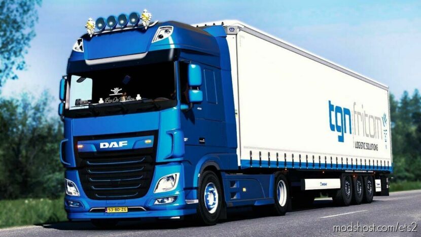 ETS2 Truck Mod: DAF XF Euro 6 Revision v1.45 (Featured)