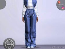 Sims 4 Female Clothes Mod: SET 159 – Sweatpants (Featured)