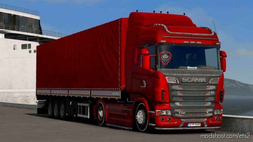 ETS2 Open Pipe Sound Mod: Scania V8 Open Pipe With FKM Garage Exhaust System V3.5 (Featured)