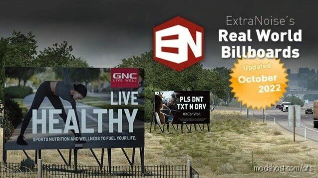 ATS Mod: Real World Billboards V221009 1.45 (Featured)