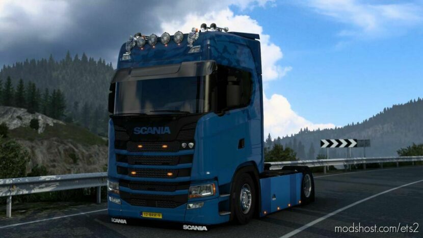 ETS2 Truck Mod: Scania S Holland Style v1.45 (Featured)