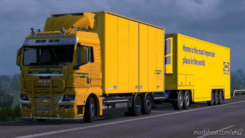 ETS2 Truck Mod: MAN TGX 2010 v5.7 1.45 (Featured)