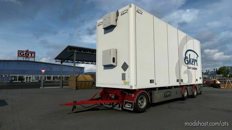 ATS Truck Mod: Ekeri Full Trailers Revision v1.0.3 1.45 (Featured)