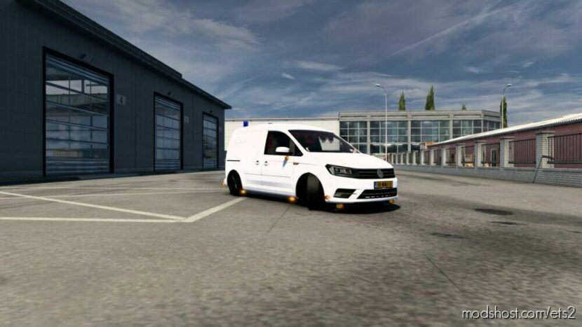 ETS2 Volkswagen Car Mod: Caddy Cooler Transport (Featured)