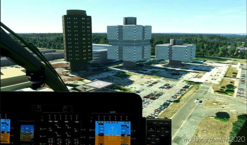 MSFS 2020 United States Scenery Mod: Stony Brook University Hospital LI NY USA (Featured)