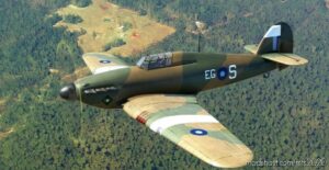 MSFS 2020 Livery Mod: Hawker Hurricane MK II PZ865 2022 (Image #2)