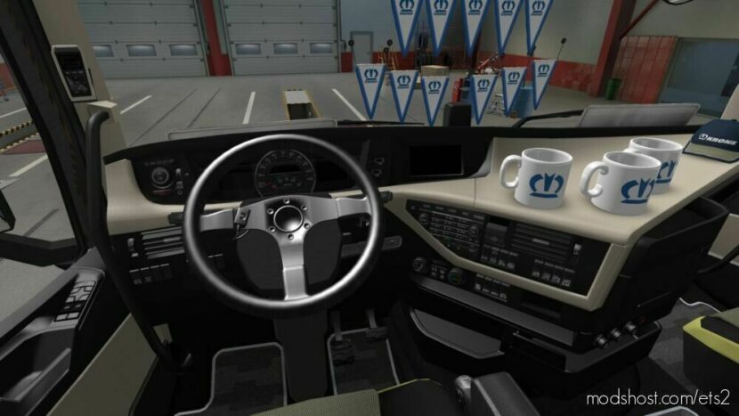 ETS2 Part Mod: Sparco Handlebars 1.45 - 1.46 (Featured)