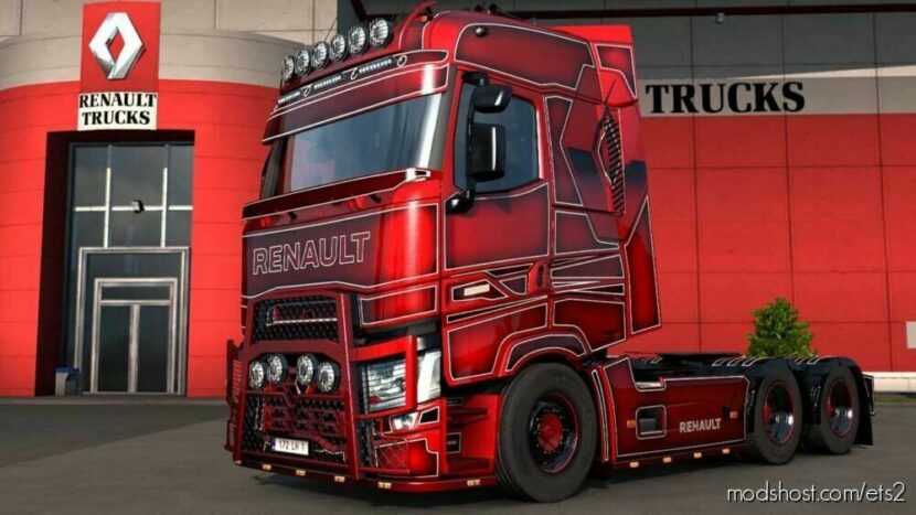 ETS2 Renault Part Mod: T EVO Tuning Pack V2.12 (Featured)