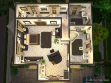 Sims 4 Mod: Luxury Townhouse – NO CC (Image #7)