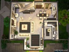 Sims 4 Mod: Luxury Townhouse – NO CC (Image #8)