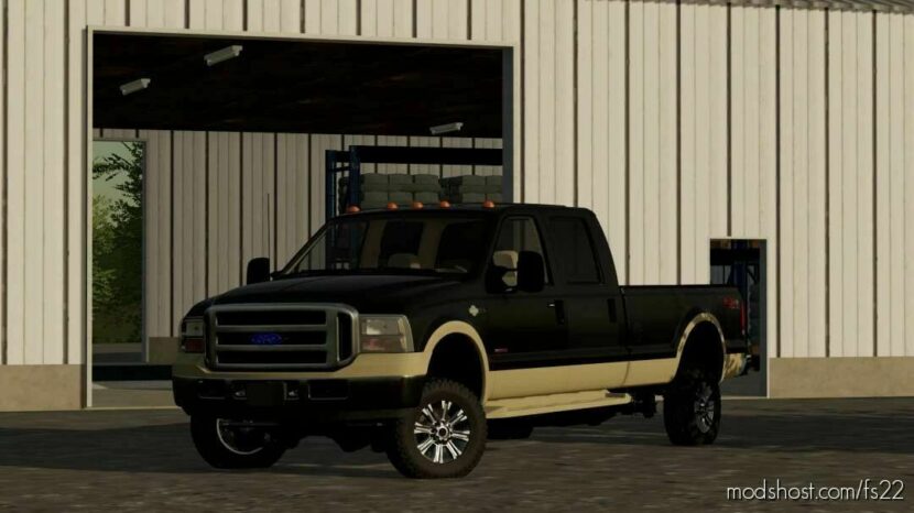 FS22 Ford Car Mod: 2005 Ford F350 King Ranch (Featured)