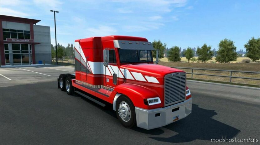 ATS Freightliner Truck Mod: FLD V2.2 1.45 (Featured)