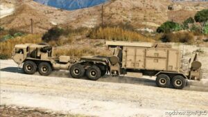 GTA 5 Vehicle Mod: M983 Hemtt With Patriot Missile Trailers Add-On (Image #3)