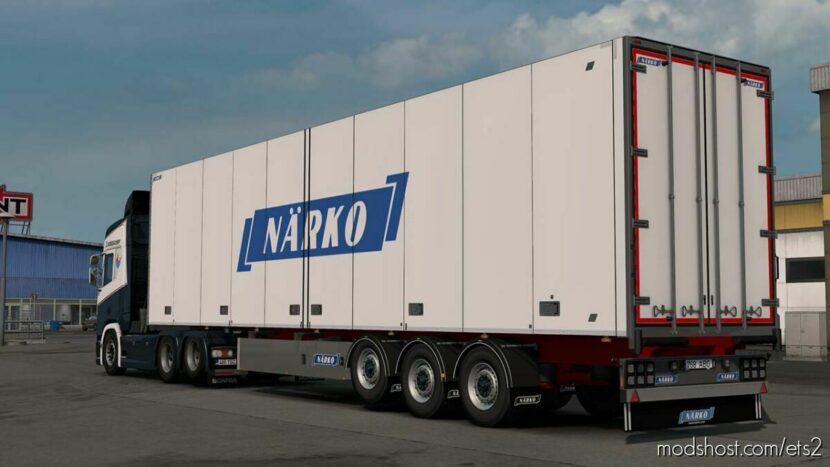 ETS2 Mod: Närko trailers by Kast v1.2.6 (Featured)