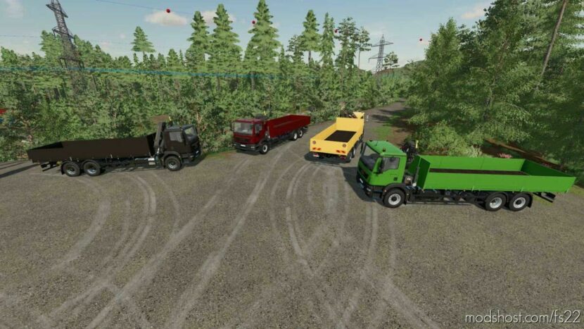 FS22 MAN Truck Mod: TGM 26.320 6×2 Hiab XS Crane (Featured)