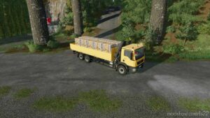 FS22 MAN Truck Mod: TGM 26.320 6×2 Hiab XS Crane (Image #5)