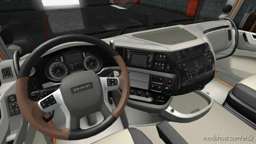 ETS2 DAF Mod: E6 LUX Interior (Featured)