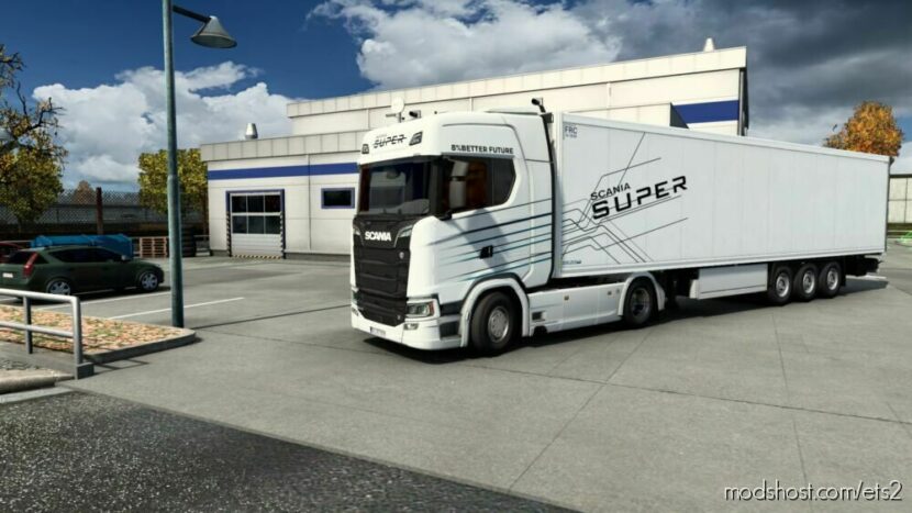 ETS2 Mod: Combo Skin Scania Super (Featured)