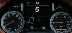 ETS2 Interior Mod: DAF XF Euro 6 Minimal Dashboard v1.1 (Featured)