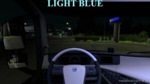 ETS2 Mod: Interior Cabin Lights v3.2 1.45 (Image #2)