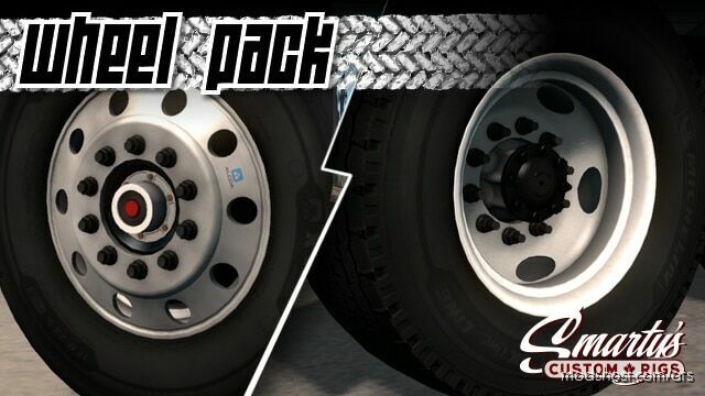 ATS Part Mod: Smarty's Wheel Pack v2.0 1.45 (Featured)