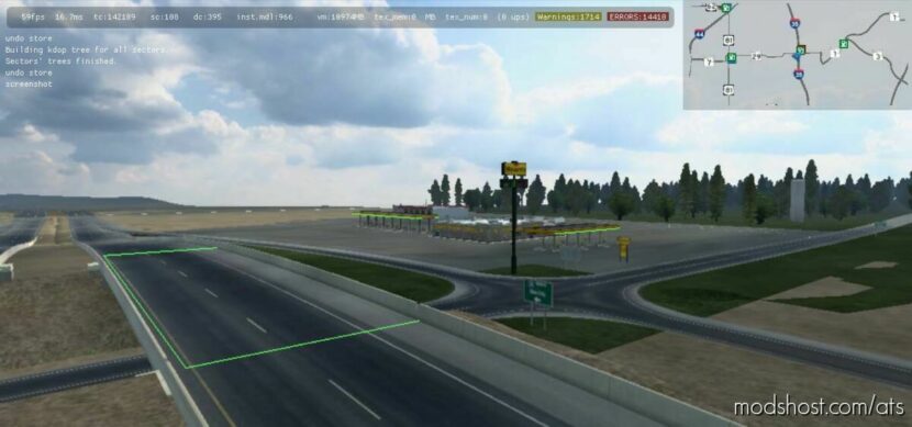 ATS Map Mod: Texoma REWORKED v1.45.3.1 (Featured)