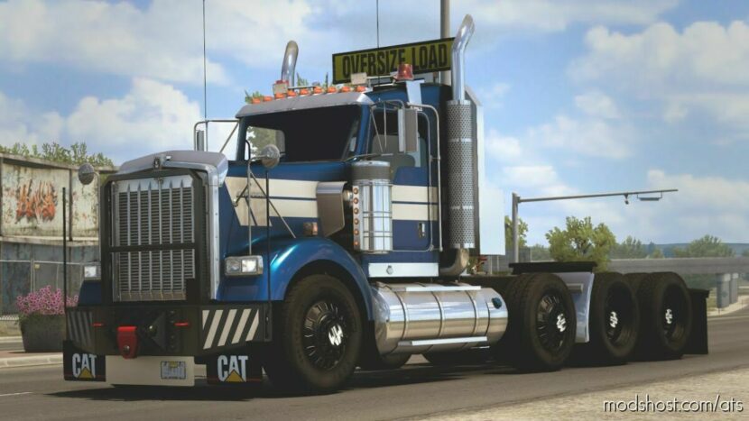 ATS Truck Mod: Kenworth W900B v1.45 (Featured)