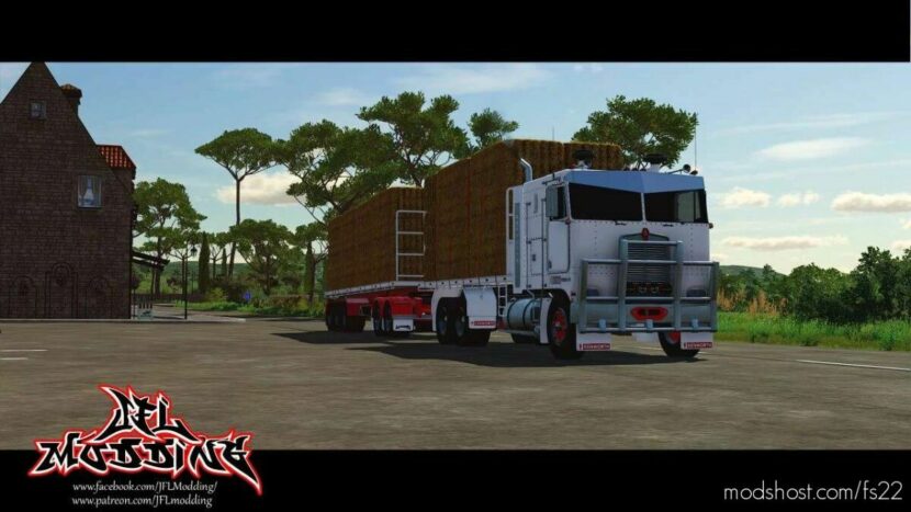 FS22 Kenworth Truck Mod: K100 V1.1 (Featured)