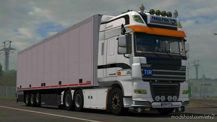 ETS2 Truck Mod: DAF XF 105 Limited Edition v1.45-3.0 (Featured)