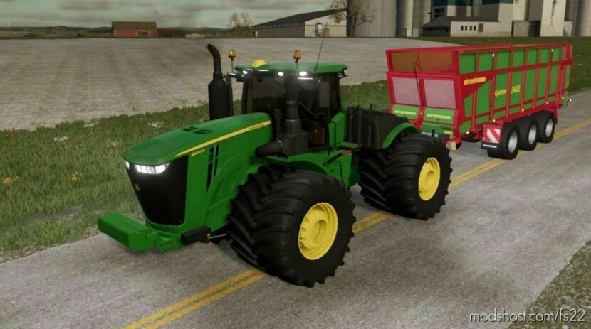 FS22 John Deere Tractor Mod: 9R V1.2 (Featured)