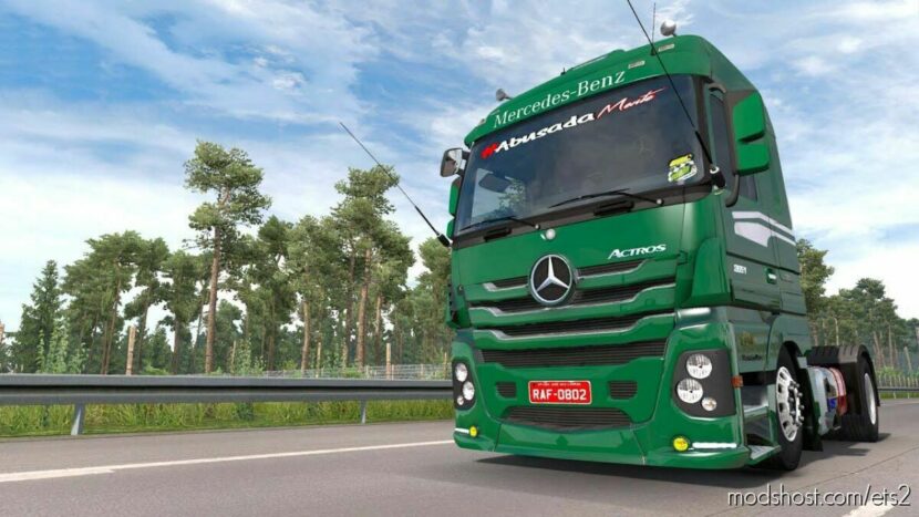 ETS2 Truck Mod: Mercedes-Benz Actros 2651 v1.45 (Featured)