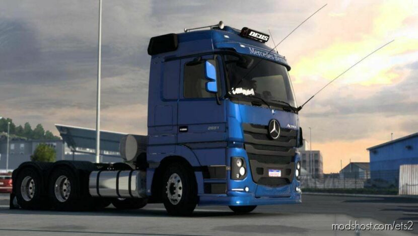 ETS2 Mercedes-Benz Truck Mod: Mercedes Benz Actros 2651 (Featured)