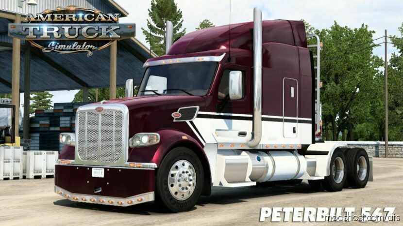 ATS Truck Mod: Peterbilt 567 v2.1 1.45 (Featured)