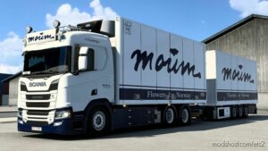 ETS2 Scania Mod: R Moum Tandem Skin (Image #2)