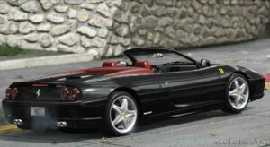 GTA 5 Ferrari Vehicle Mod: 1994 Ferrari F355 Spider Add-On / Fivem / Pop-Up Headlights (Image #4)