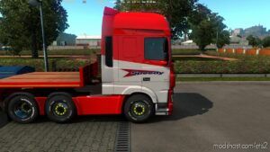 ETS2 Mod: daf xf speedy skin (Image #2)