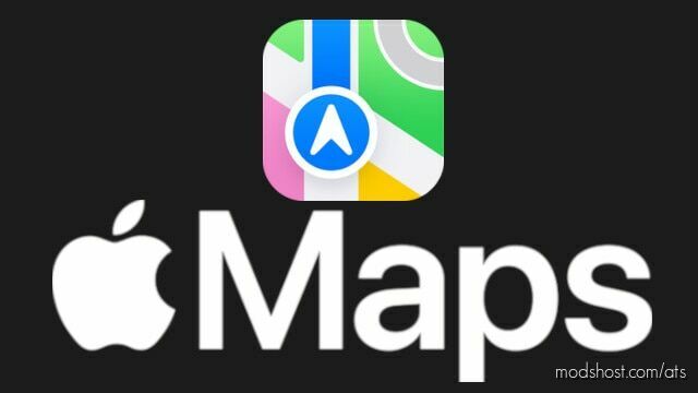 ATS Mod: Apple Maps Navigation Pack v1.45 (Featured)