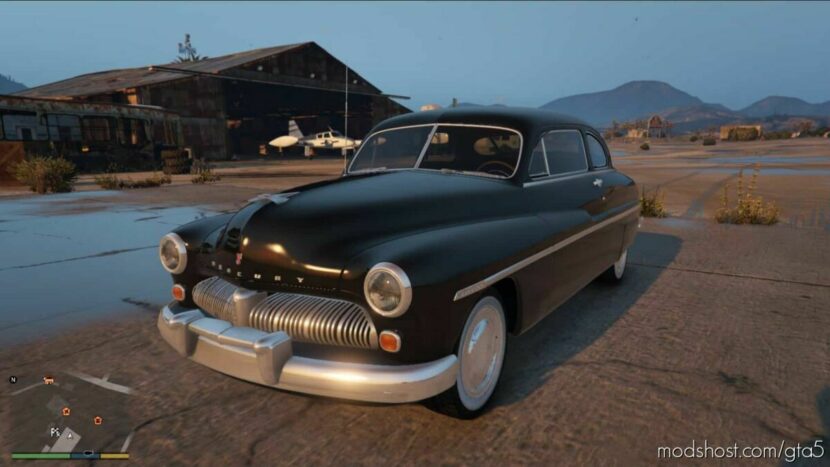 GTA 5 Vehicle Mod: 1949 Mercury Eight Coupe Add-On | Vehfuncs V (Featured)