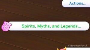 Sims 4 Mod: Spirits, Myths, And Legends Story Interactions (Image #5)