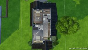 Sims 4 House Mod: Modern Rustic (Residential; NO CC) (Image #3)