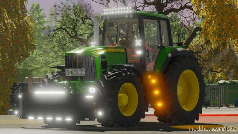 FS22 John Deere Tractor Mod: 6030 Series 6CYL Edited (Featured)