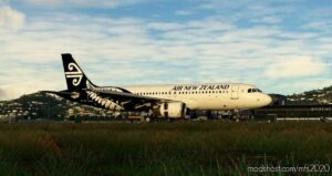 MSFS 2020 New Zealand Livery Mod: AIR NEW Zealand Zk-Ojm + Cabin – Fenix A320 (Featured)