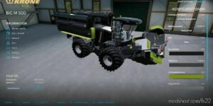 FS22 Krone Mower Mod: Bigm500 V3.0 (Image #10)