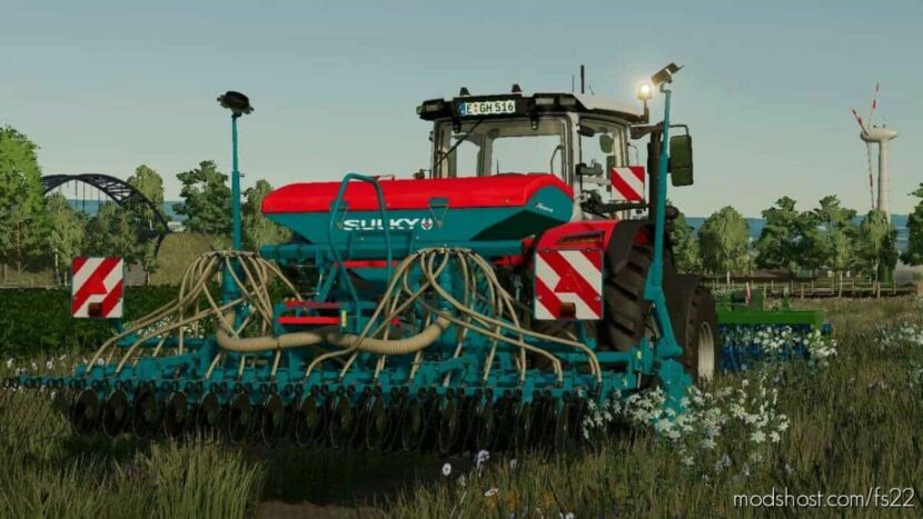 FS22 Seeder Mod: Sulky Xeos HD (Featured)